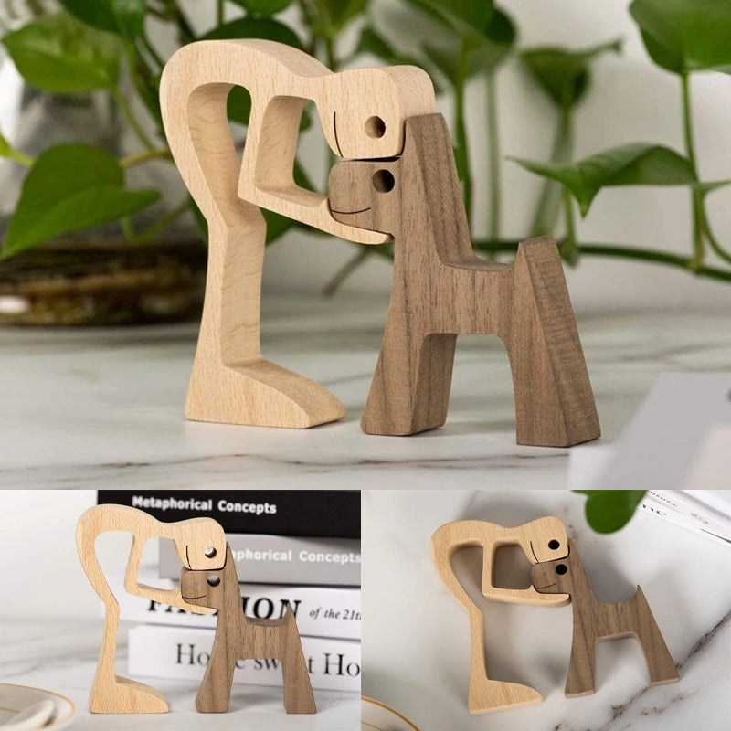 BowLift | Pet Lover - Wood Sculpture Table Ornaments