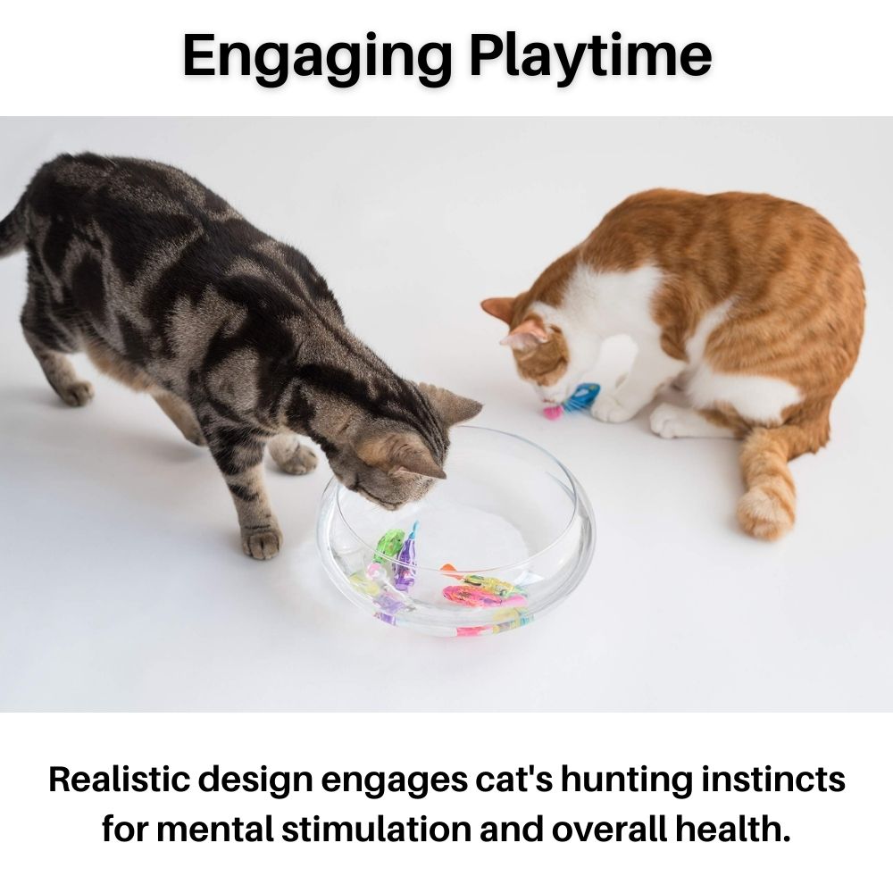 BowLift | AquaPret Interactive Cat Toy – Moving Fish with Lighting