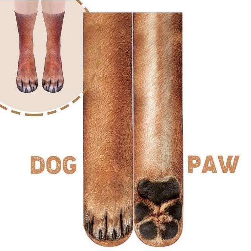 BowLift | Flurry 3D Animal Paw Socks