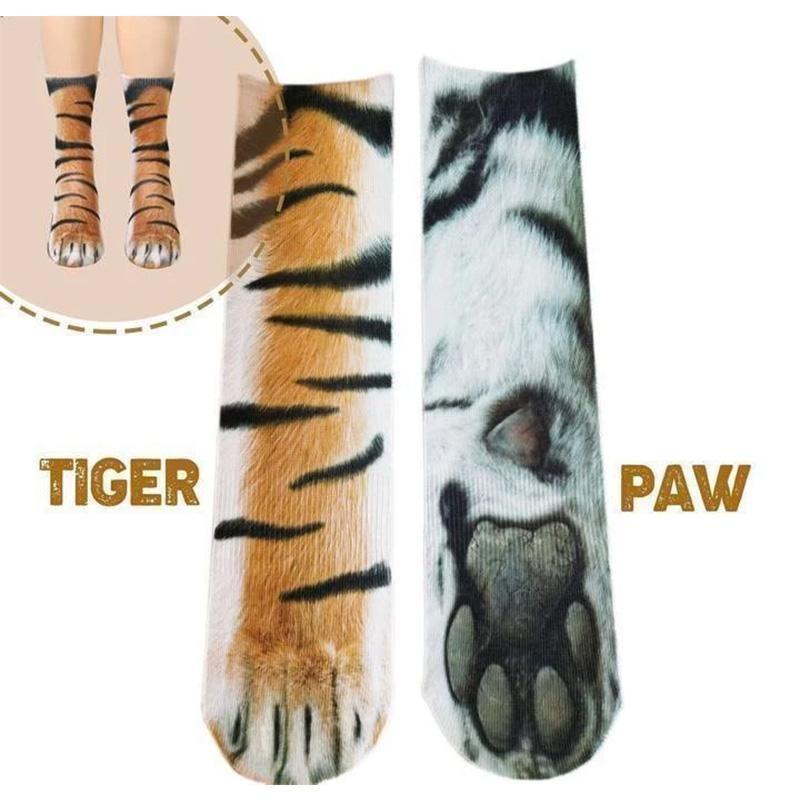 BowLift | Flurry 3D Animal Paw Socks