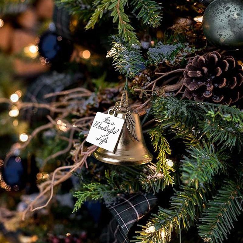 BowLift | Christmas Bell Angel Wing Ornament