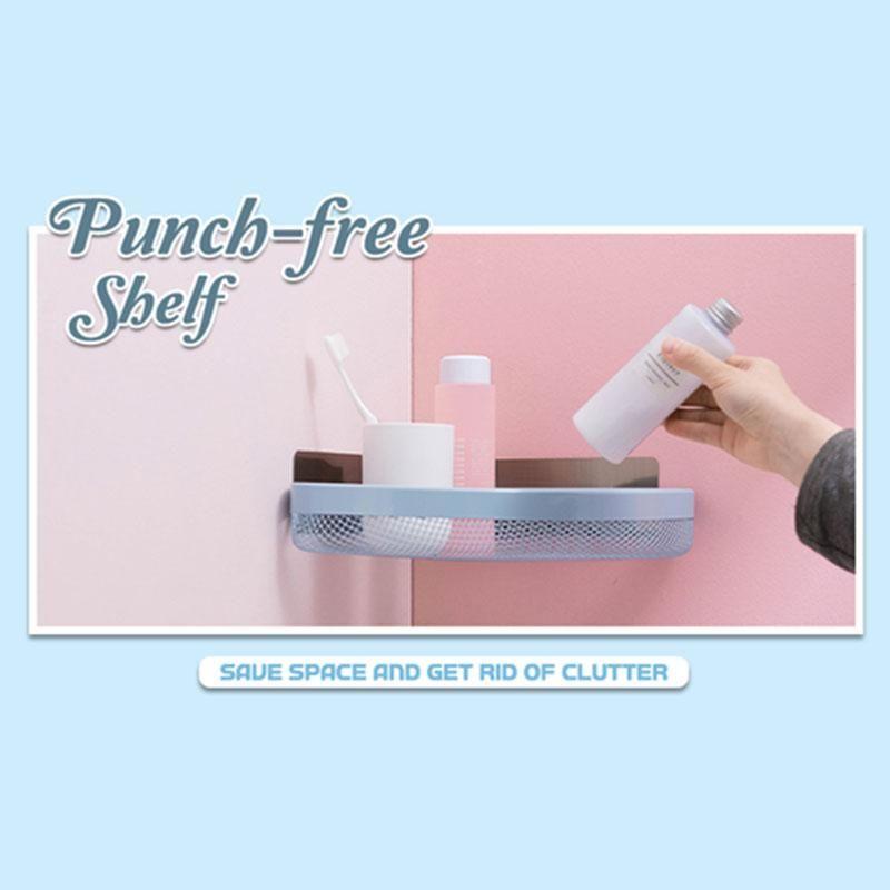 BowLift | Punchless Triangle Wall Corner Shelf