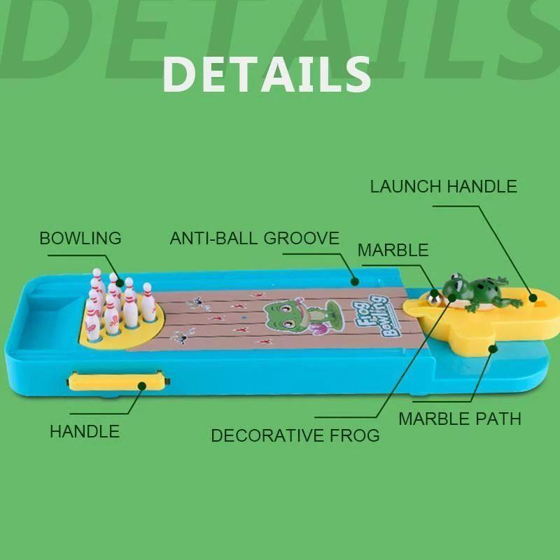 BowLift | Creative Mini Frog Bowling Table