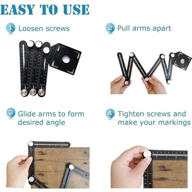 BowLift | 6-Sided Multi Angle Measuring Ruler