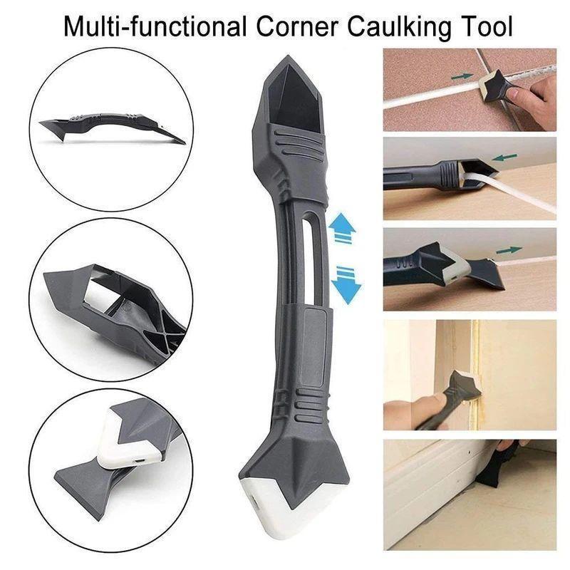 BowLift | 3-IN-1 SILICONE CAULKING TOOLS