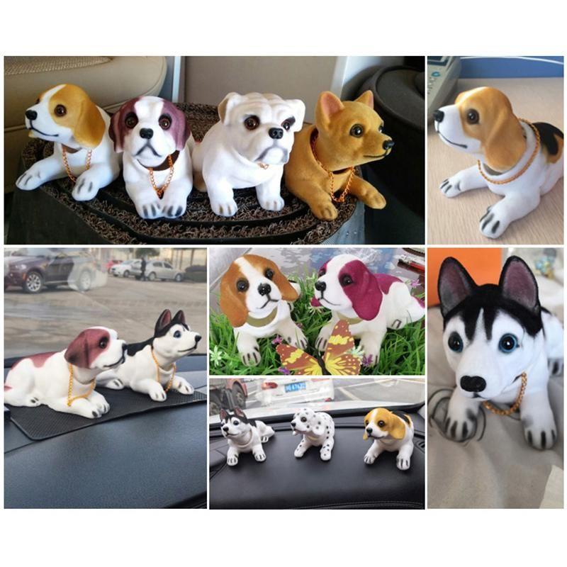 BowLift | Car Ornaments Shaking His Head Dog