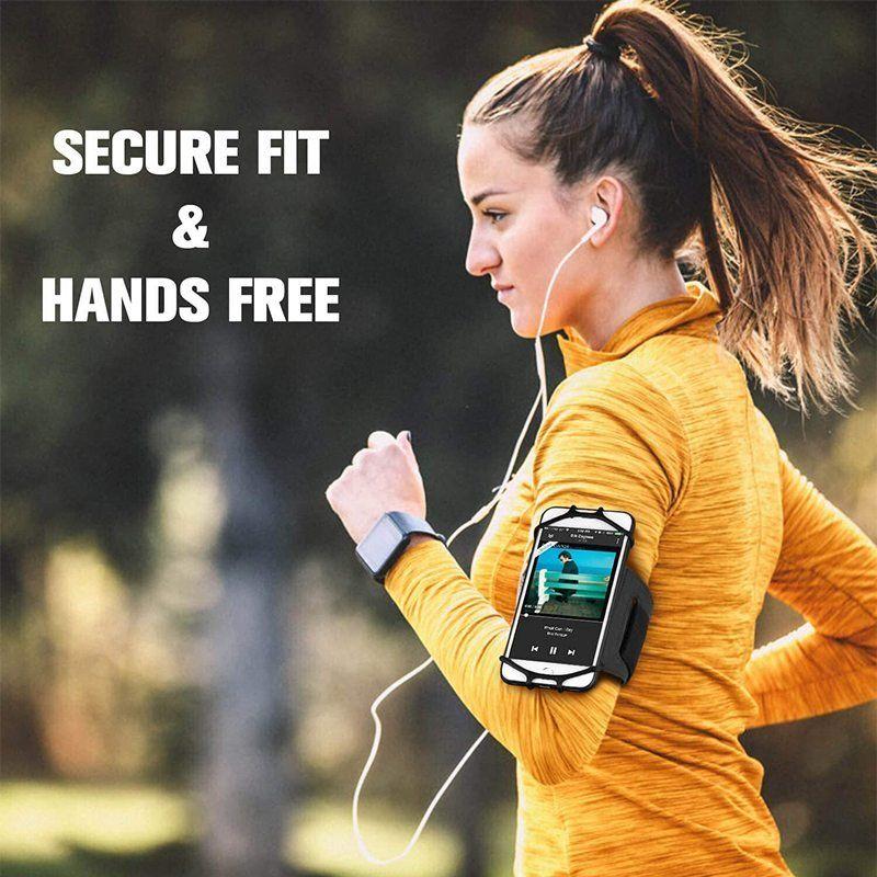 BowLift | 180° Rotatable Running Phone Armband
