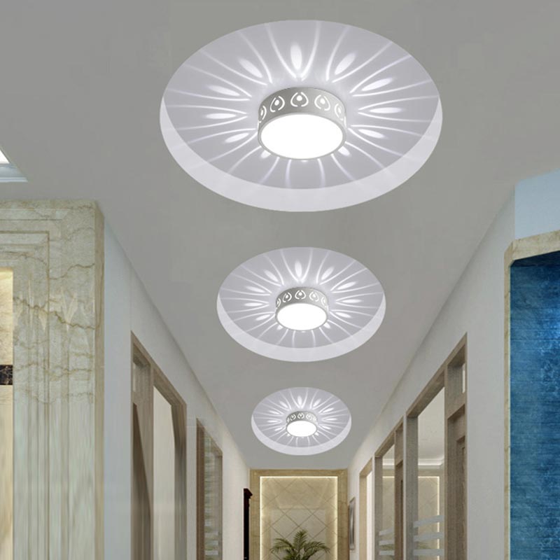 BowLift | Stylish Modern LED Ceiling Light for Entrance, Hallway, and Balcony