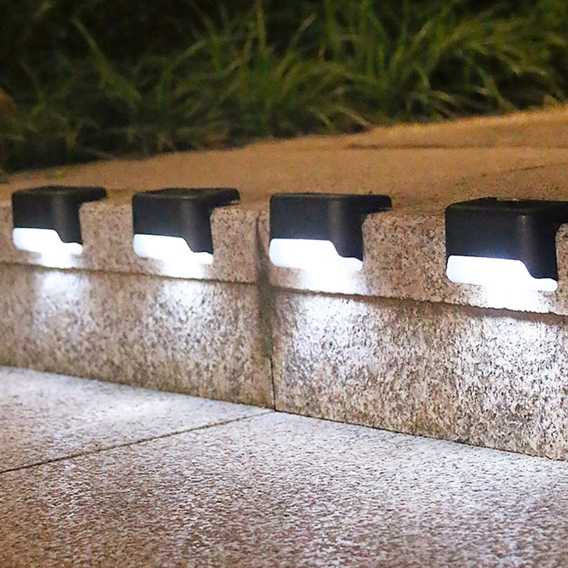 BowLift | Waterproof Stair Solar Lights for Outdoors (4 pieces)