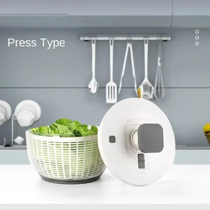 BowLift | Compact One-Hand Spin Salad Spinner Dryer Bowl