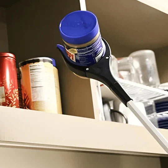 BowLift | Heavy-Duty Grabber Stick Tool: Portable, Rotatable, Lightweight, and Ultimate Solution for Hard-to-Reach Places