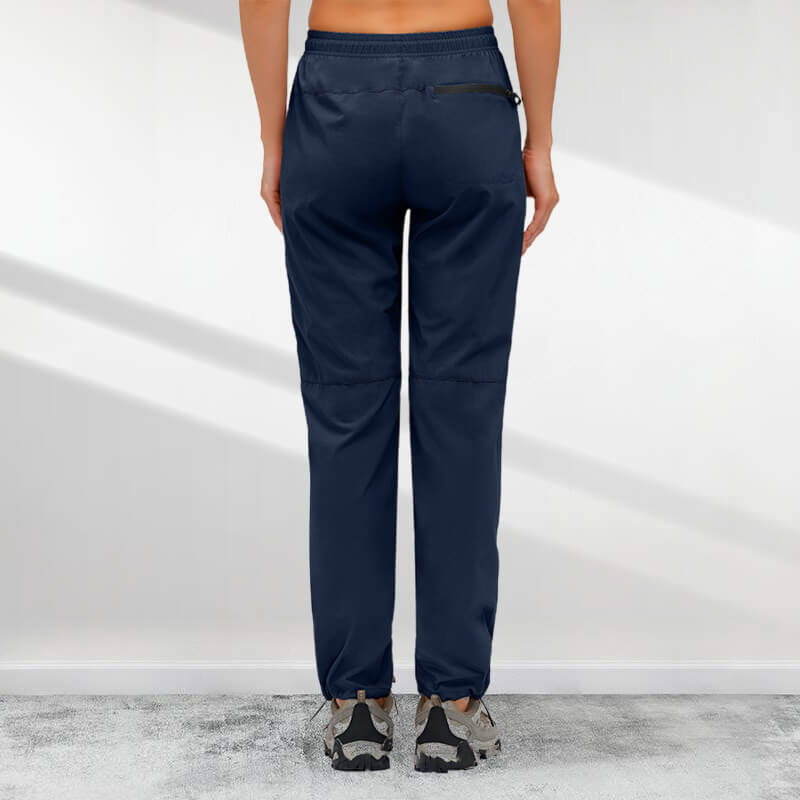 Lightweight, quick-drying UPF 50+ cargo hiking pants for women