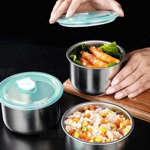 BowLift | 304 Stainless Steel Sealed Freshness Storage Box