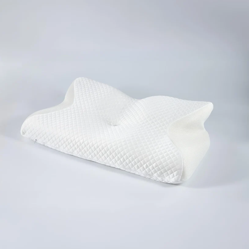 BowLift | Pillow for Back & Shoulder Pain Relief – Orthopedic Memory Foam Posture Pillow for Neck, Shoulder & Spinal Alignment Support