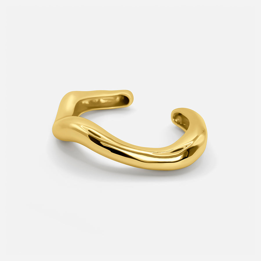 BowLift | Elegant Open Gold Bracelet – Stylish Highlight for Your Look