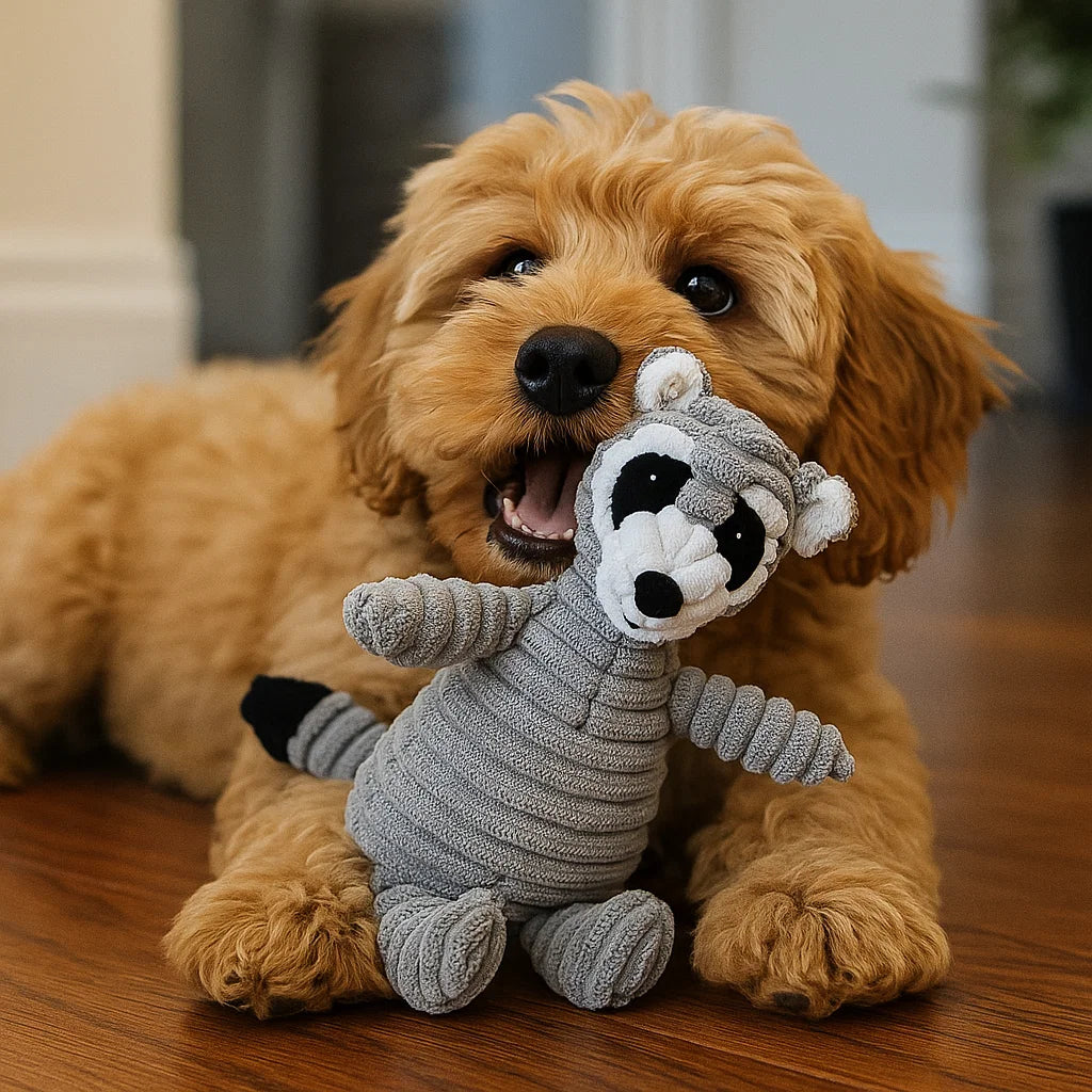 BowLift | Dog Toy Plush Squeaky Chew Animal