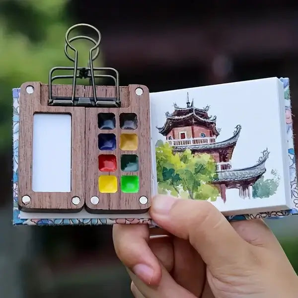 BowLift | Mobile Watercolor Paint Box Set with 24 Colors