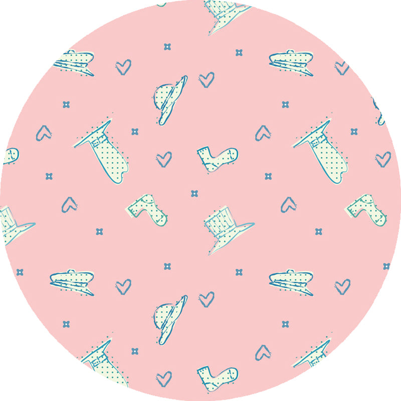 BowLift | Pink and Purple Children's Carpet Polyester Diamond and Sock Pattern Carpet Pet Friendly Washable Non-Slip Back Rug for Decoration