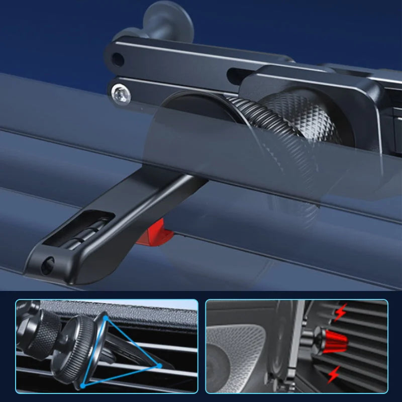 BowLift | Invisible Rotatable Air Vent Mount Car Phone Holder