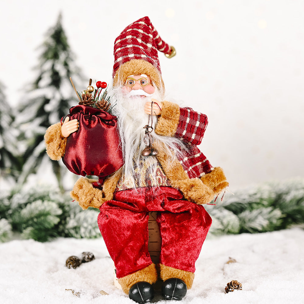 BowLift | Standing Santa Claus doll Christmas Decorations