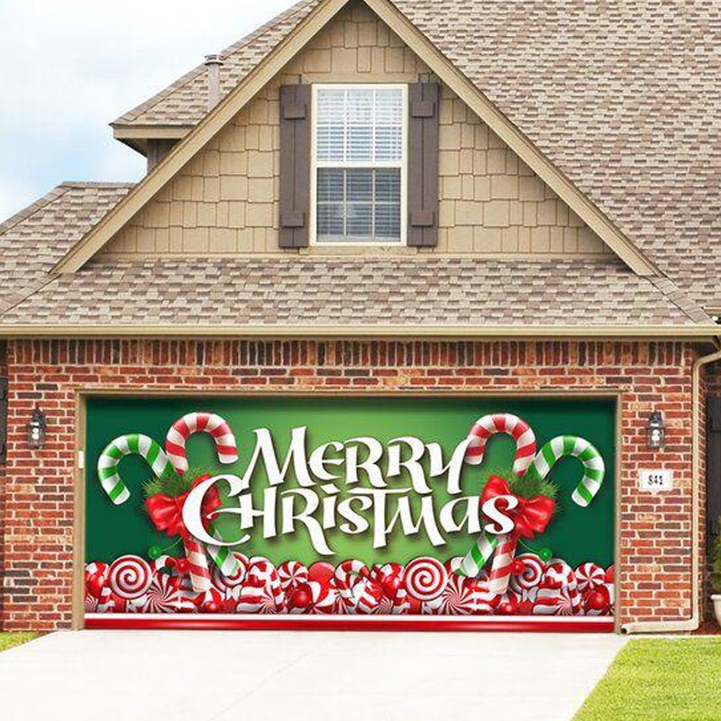 BowLift | Snow Garage Door Banner Ornament