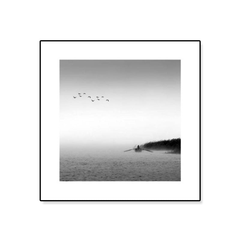 BowLift | Dark Photography Seascape Art Print Textured Contemporary Living Room Furniture Wall Decor