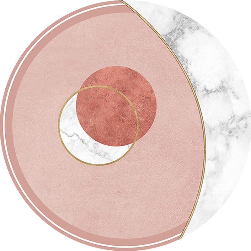 BowLift | Cameo Brown Modern Carpet Polypropylene Geometric Pattern Rug Pet Friendly Washable Non-Slip Carpet for Living Room