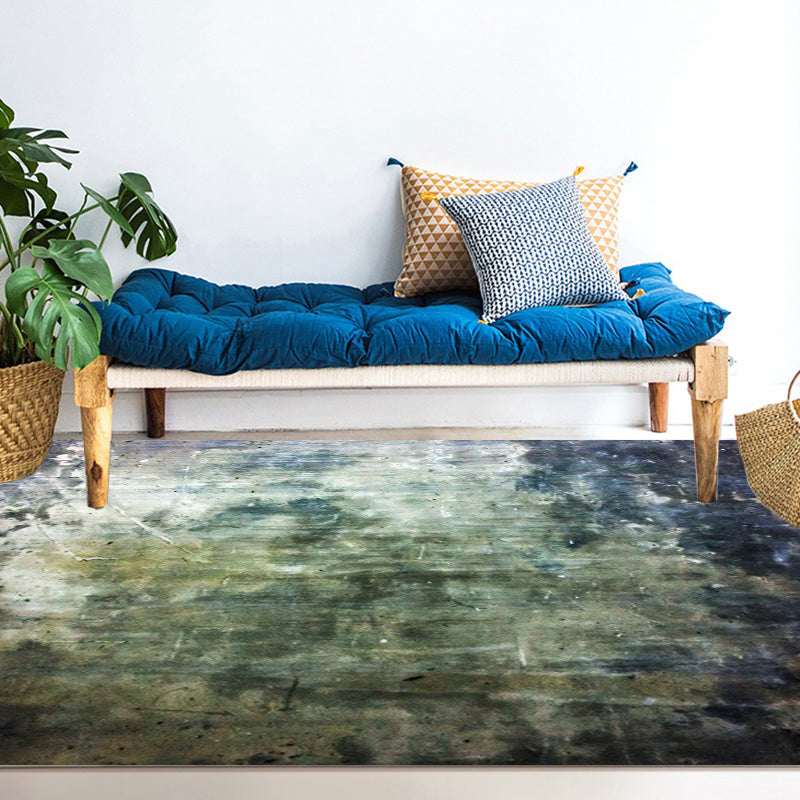 BowLift | Dark Grey Industrial Carpet Polyester Abstract Pattern Carpet Pet Friendly Non-Slip Washable Rug for Living Room