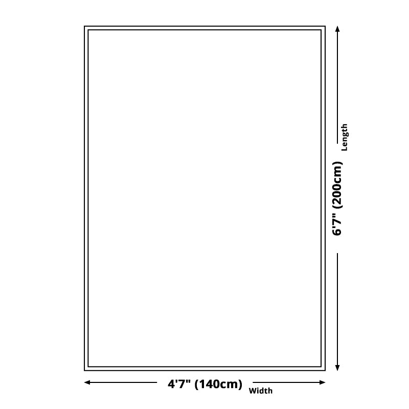 BowLift | Yellow tribal pattern area rug polyester southwestern rug washable non-slip back rug for the study