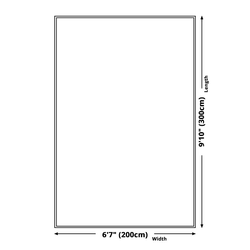 BowLift | Yellow tribal pattern area rug polyester southwestern rug washable non-slip back rug for the study