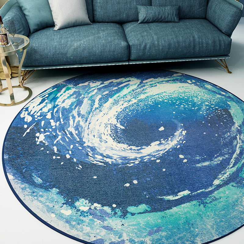 BowLift | Pastel Flowing Indoor Dress Polyester Novelty Rug Pet-Friendly Carpet for Home Decoration