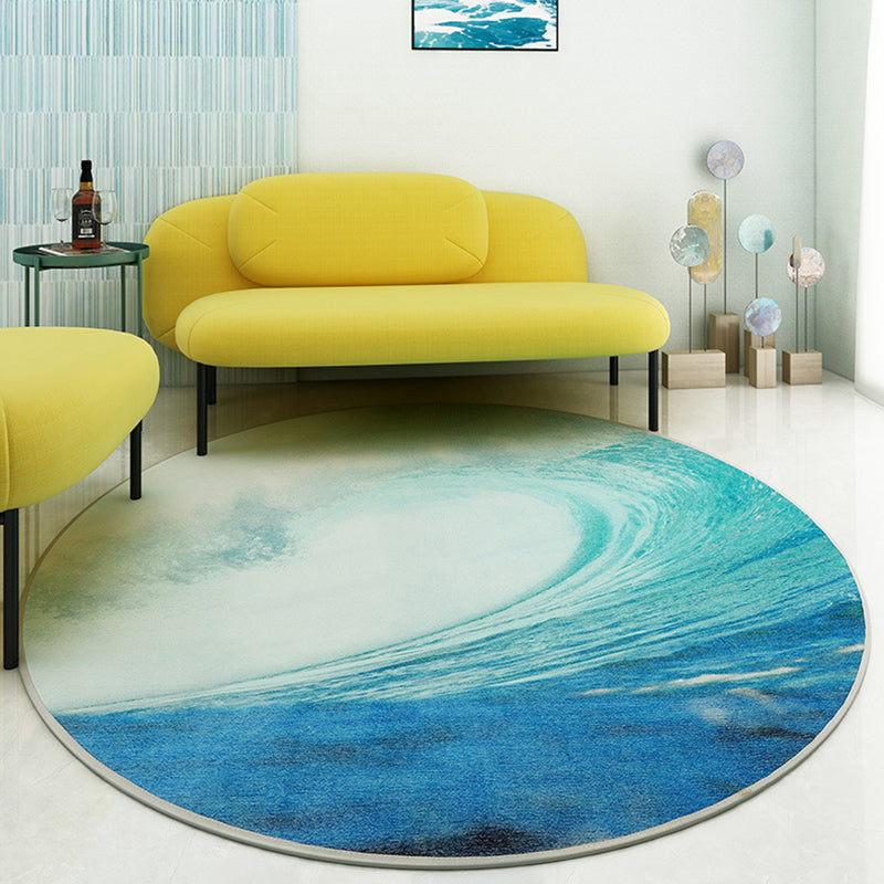 BowLift | Pastel Flowing Indoor Dress Polyester Novelty Rug Pet-Friendly Carpet for Home Decoration