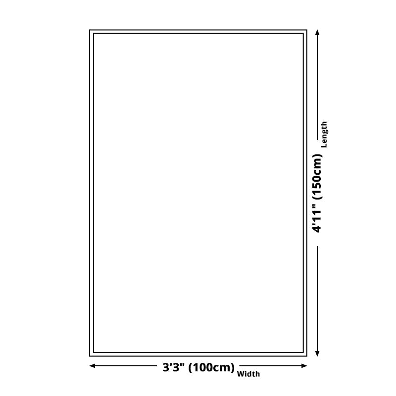 BowLift | Dark geometric pattern rug Synthetic creative rug Non-slip rug for home decor