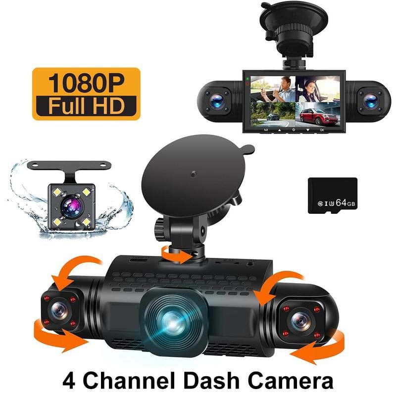 BowLift | 4 Channel FHD Dash Cam