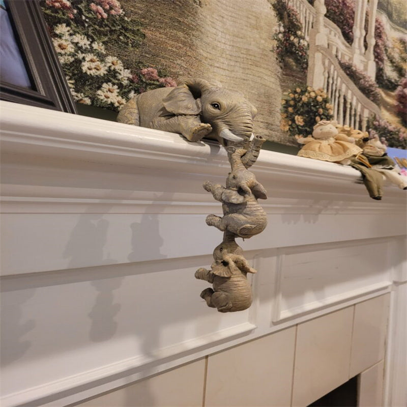 BowLift | Parent-Child Elephant Decoration