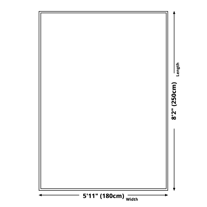 BowLift | Industrial abstract patterned rug gradient color synthetic rug stain resistant washable non-slip rug for home