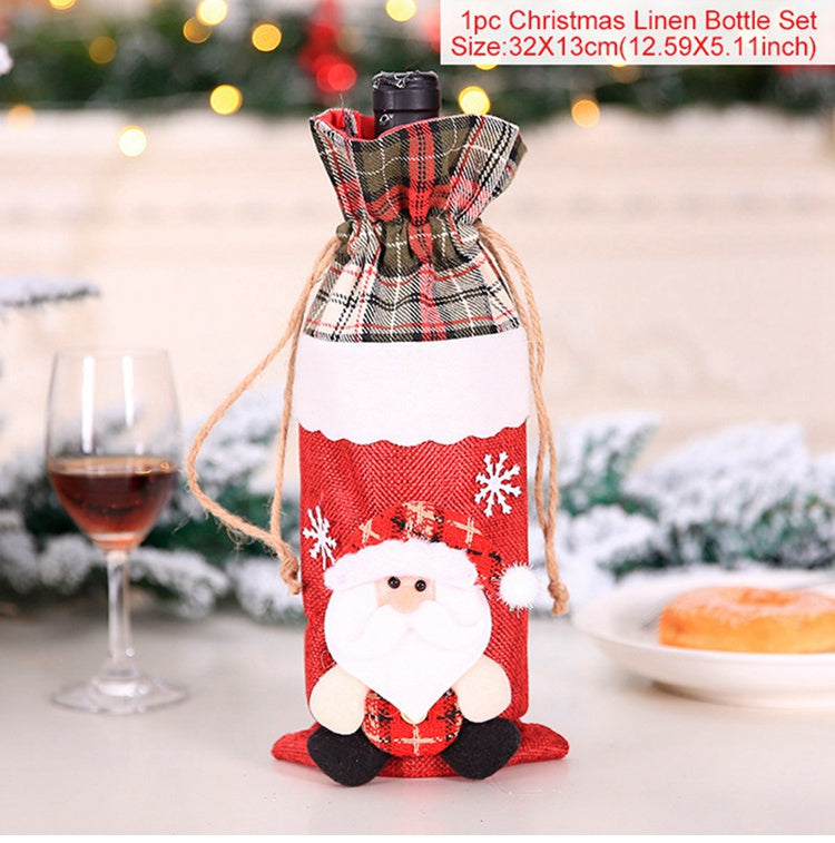 BowLift | Decorations Christmas Wine Bottle Socks