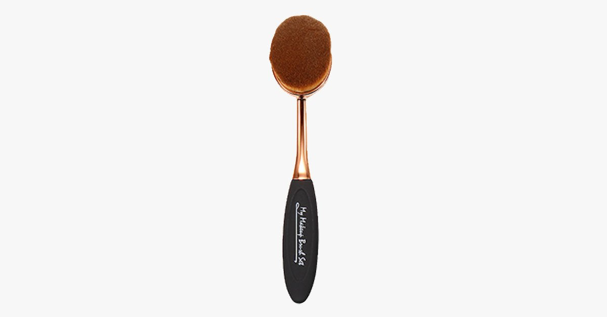 BowLift | Foundation Oval Brush – Soft and gentle brush for perfect blending of makeup