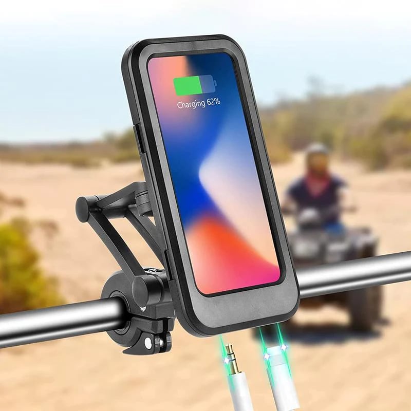BowLift | 15W Power Bank Waterproof Bike Handlebar Phone Mount