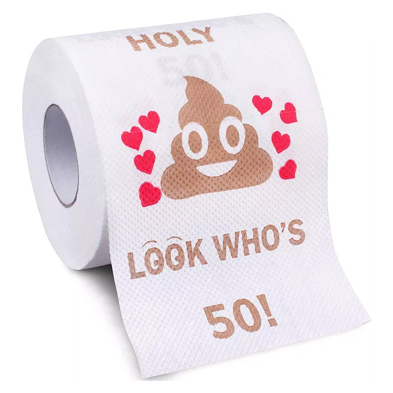 BowLift | Poop Happy Birthday Printed Toilet Paper