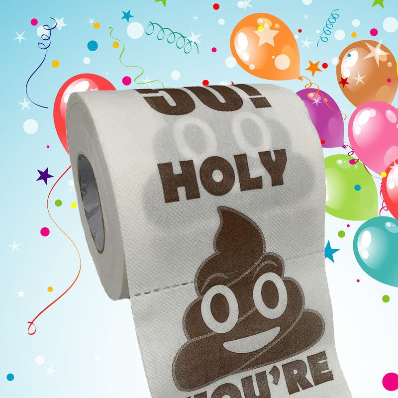 BowLift | Poop Happy Birthday Printed Toilet Paper