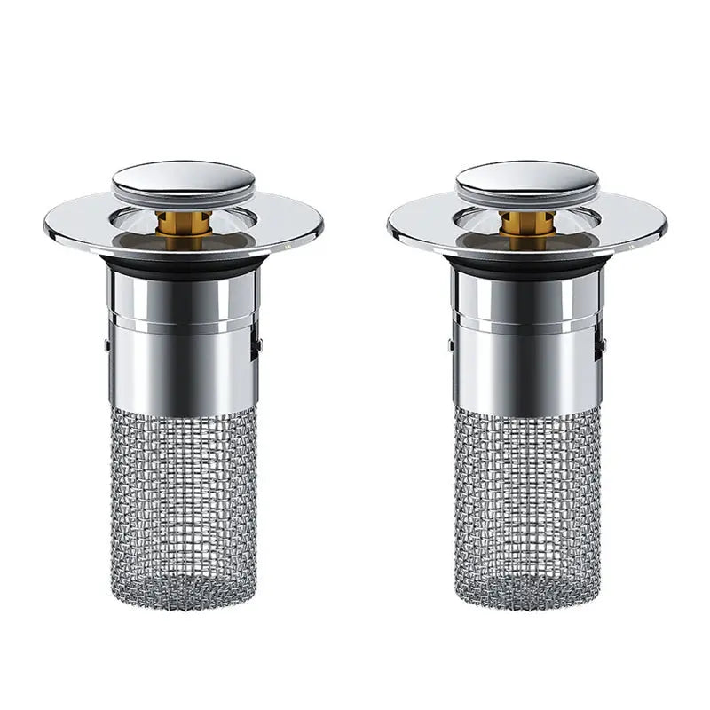 BowLift | Stainless Steel Pop-Up Drain Strainer for Effortless Clog Prevention