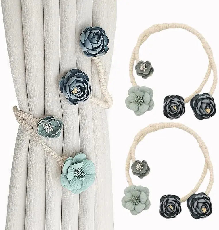 BowLift | Elegant flexible curtain holder – No drilling, No effort