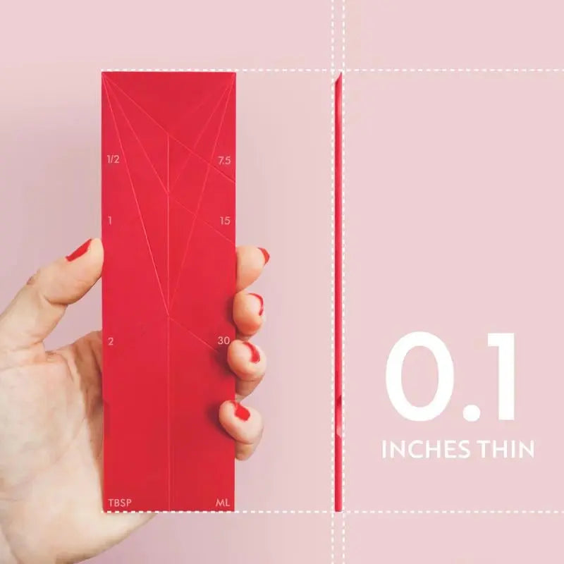 BowLift | Flat 3-in-1 Magnetic Measuring Spoons – Space-saving & Precise