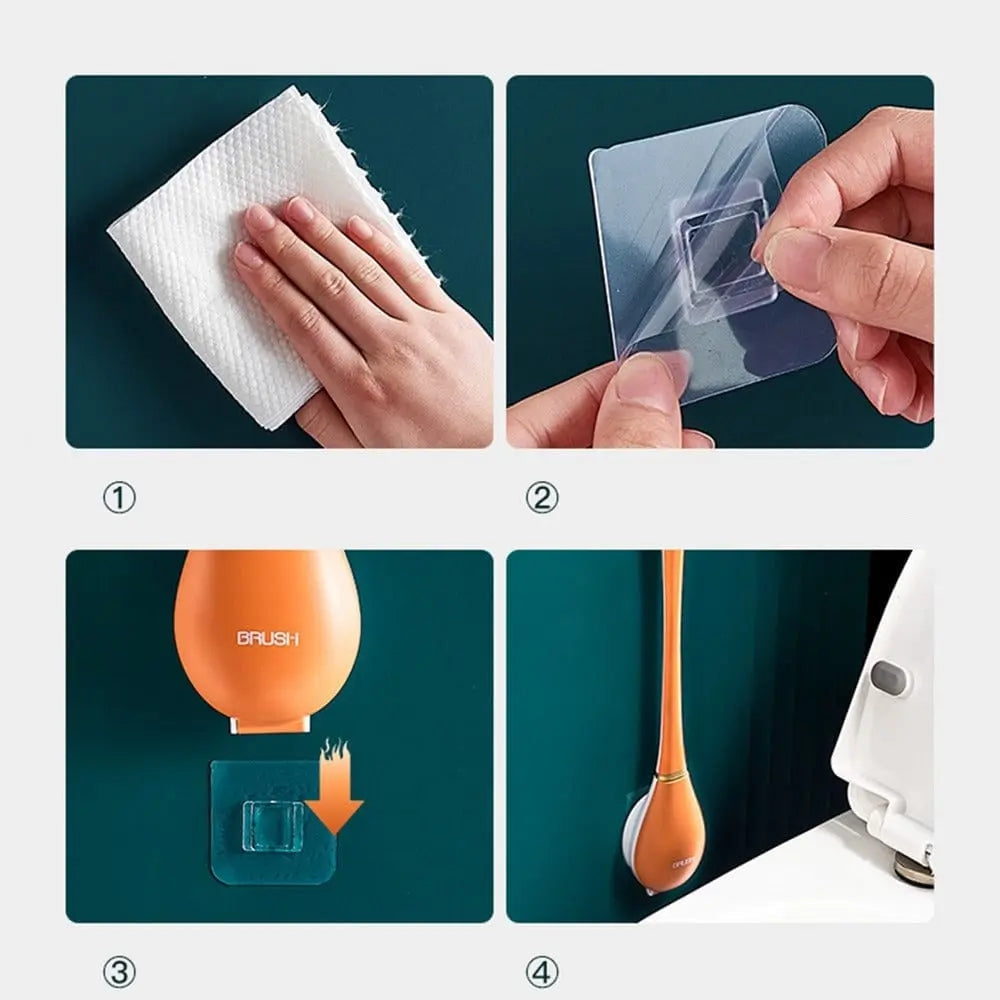 BowLift | Flexible Silicone Toilet Brush – Hygienic & Odor-Free