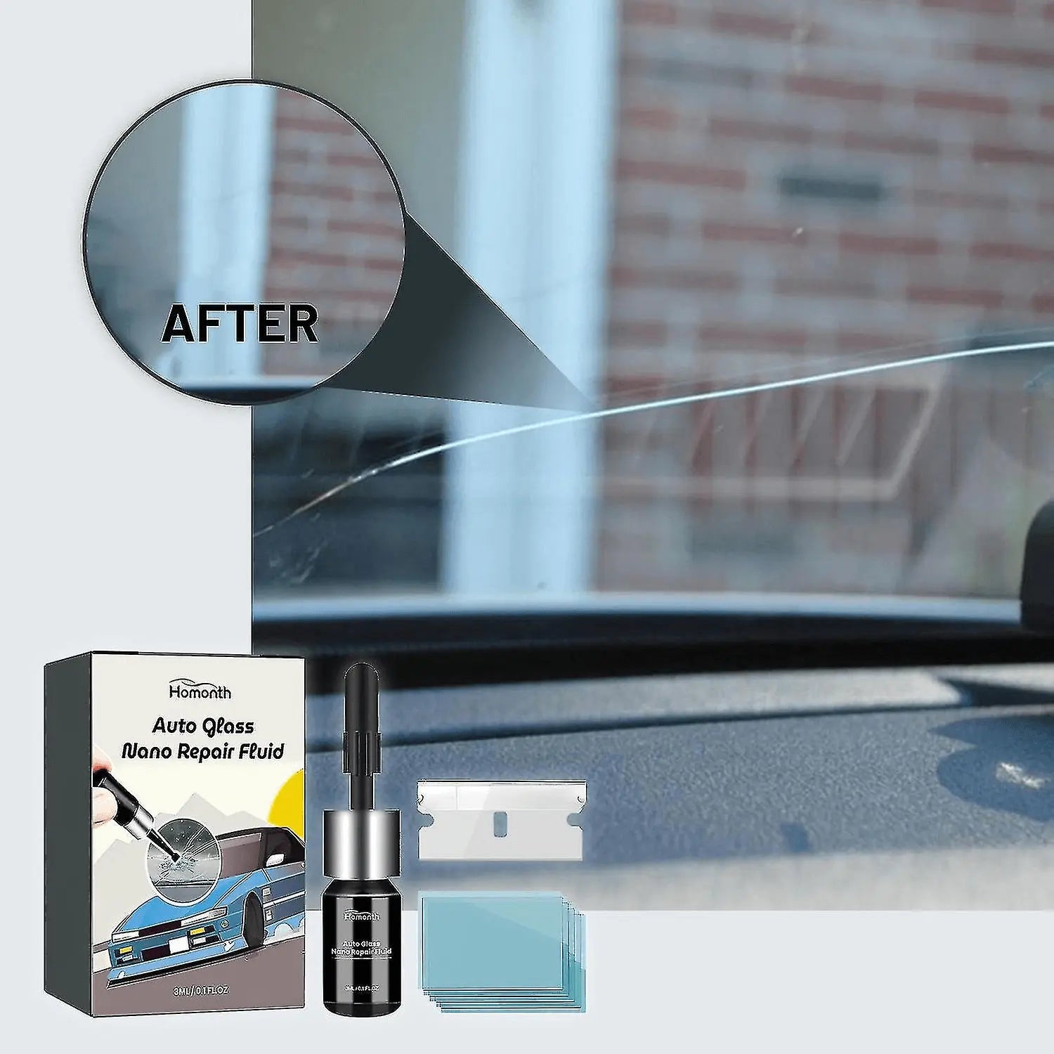 BowLift | Glass Repair Kit – Restore glass surfaces to perfect clarity