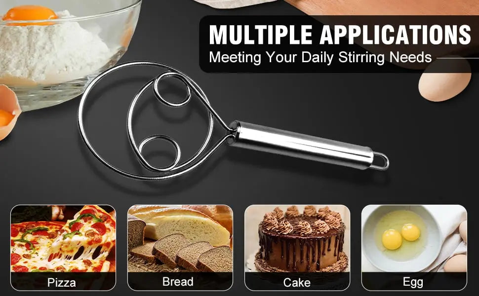 BowLift | Food-safe stainless steel dough mixer – Simple & Efficient