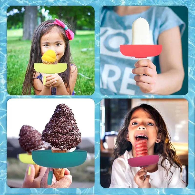 BowLift | Silicone Ice Cream Holder – Drip PRedection for Popsicles & Cones