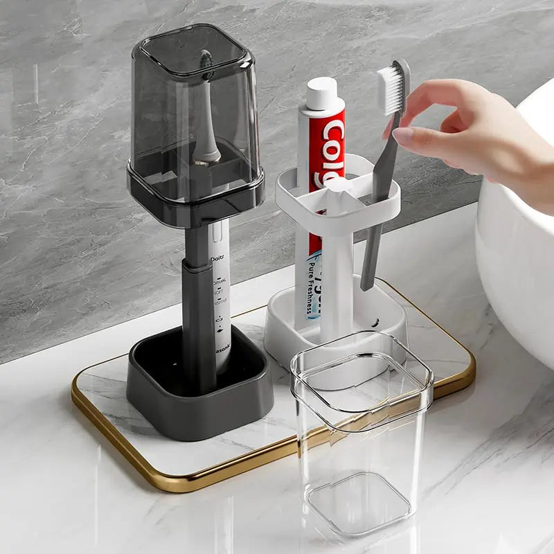 BowLift | Stylish Toothbrush Holder with PRedective Cover – Hygienic & Neat