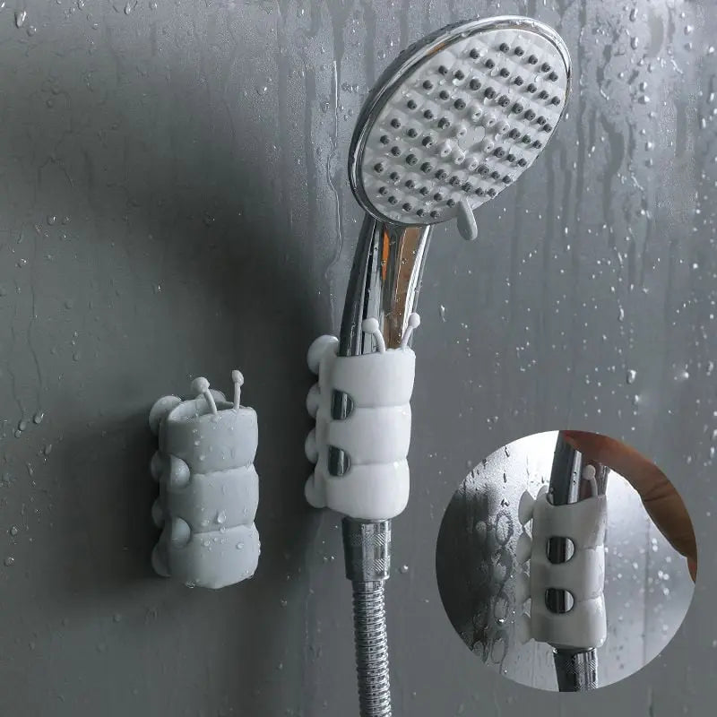 BowLift | Adjustable shower head holder with strong suction cup